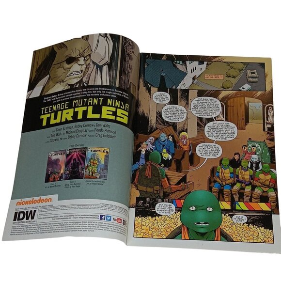 Teenage Mutant Ninja Turtles #90 & Marvel Action Black Panther IDW Comics TMNT - Picture 3 of 6